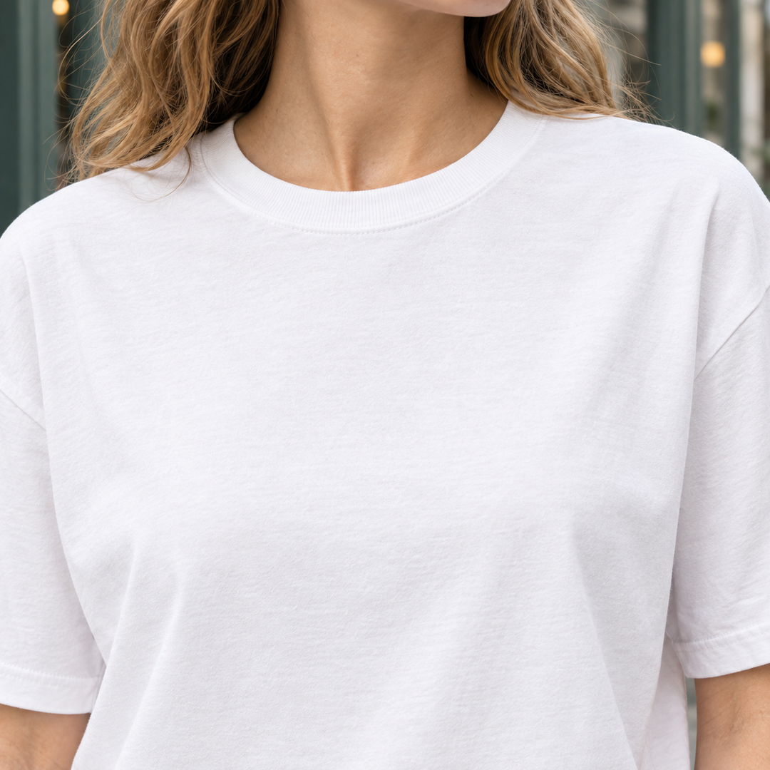 Women's Nadine Relaxed T-Shirt in White | Invictora.com