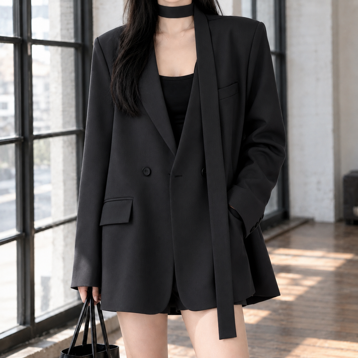 Women's Eleanora Relaxed Blazer | Invictora.com