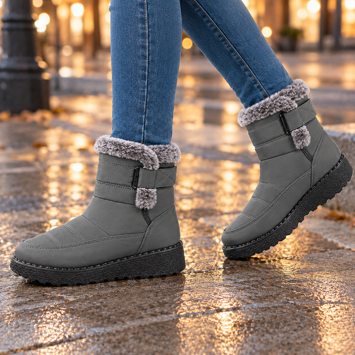 Lucania-Roma Women's Fur-Trim Boots product image | Invictora.com