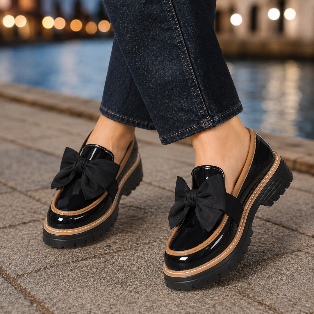 Women's Cortona Bow Loafers product image | Invictora.com