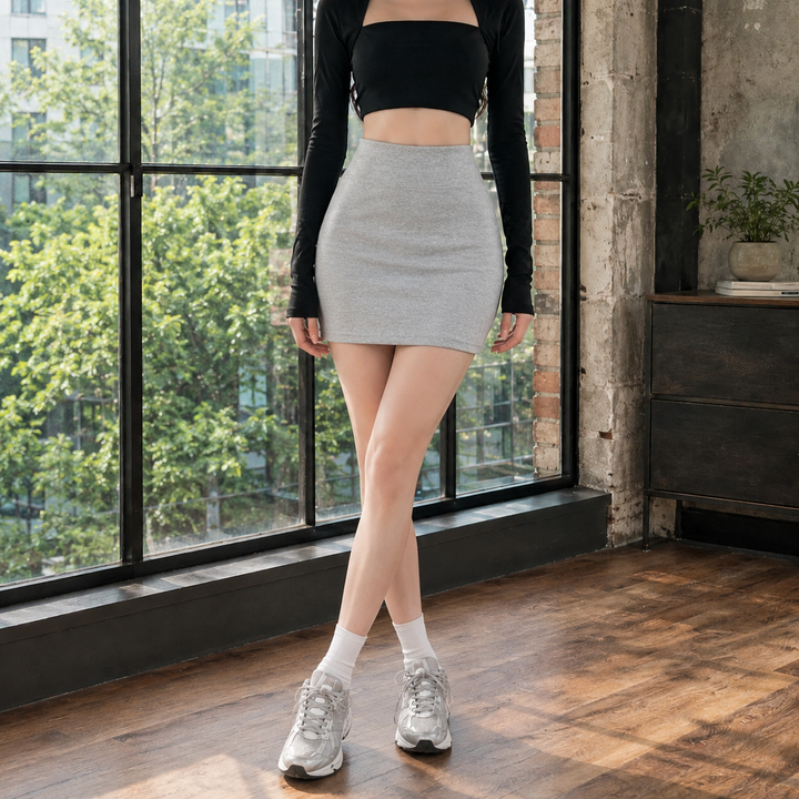 Women's Imogen-Skye High-Waist Mini Skirt product image | Invictora.com