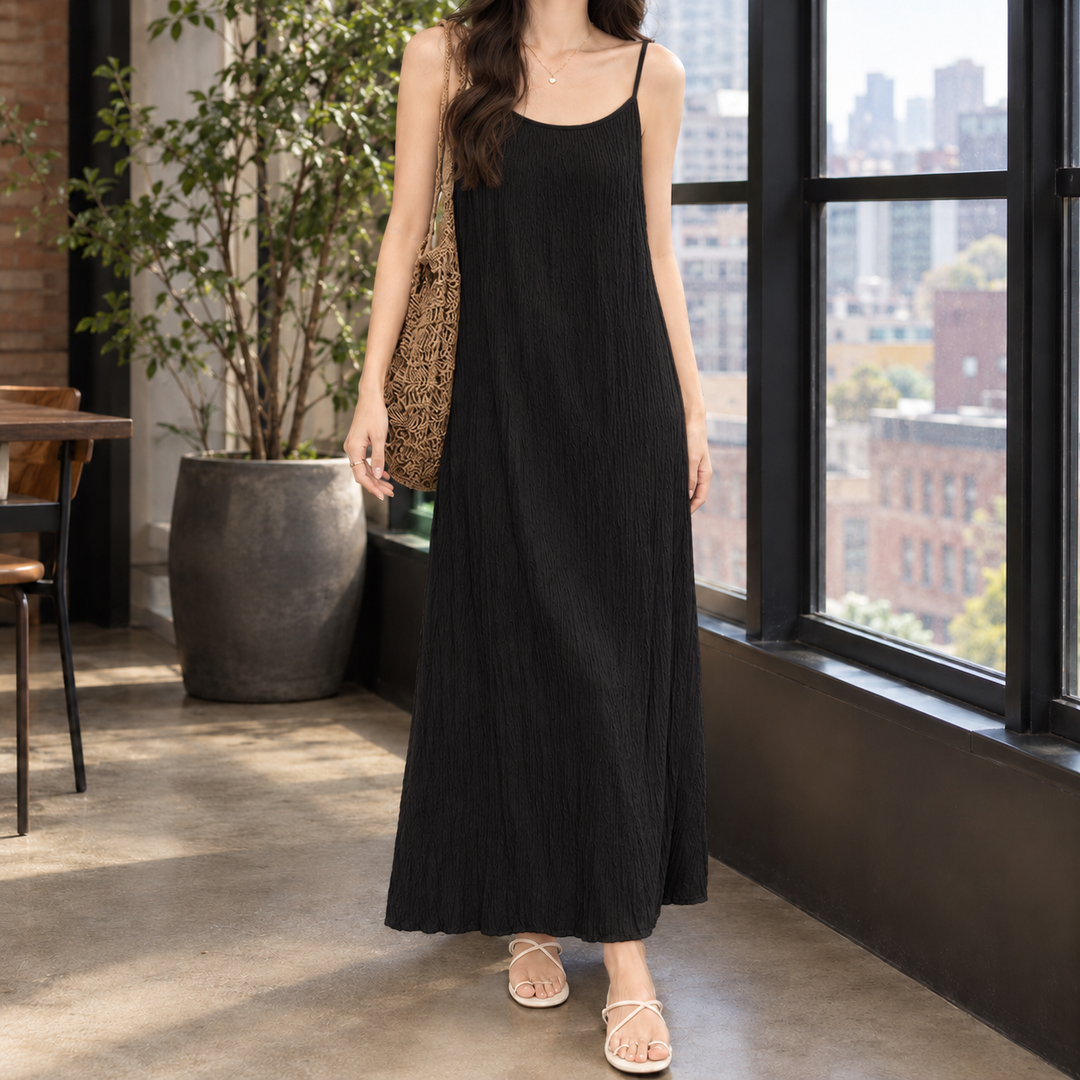 Women's Bronwen Pleated Maxi Dress product image | Invictora.com