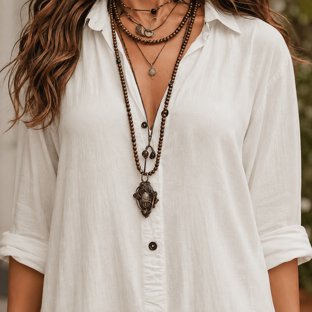 Women's Marcella Maxi Shirt Dress product image | Invictora.com