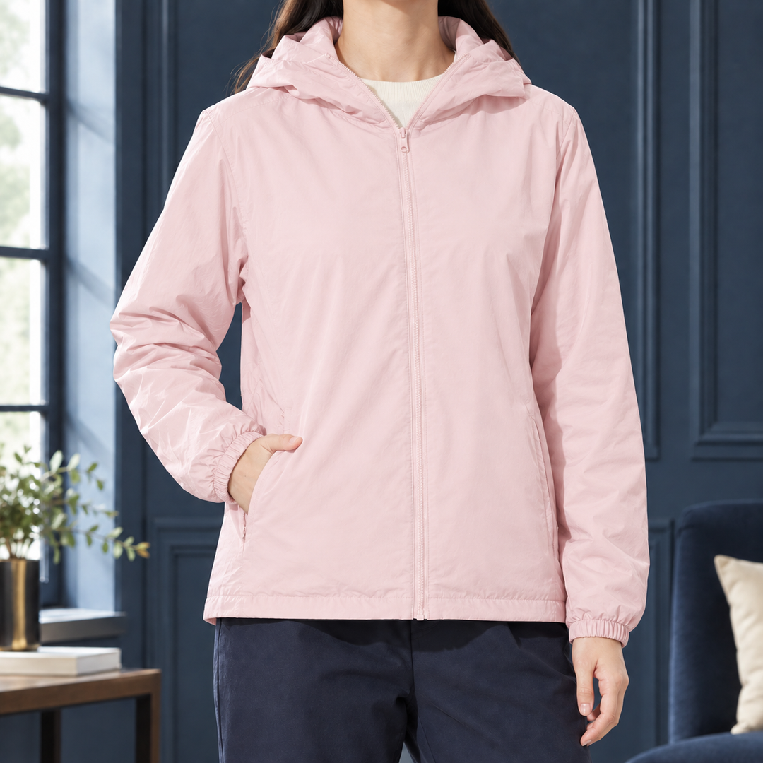Women's Valerie Hooded Down Jacket in Mysterious Black | Invictora.com