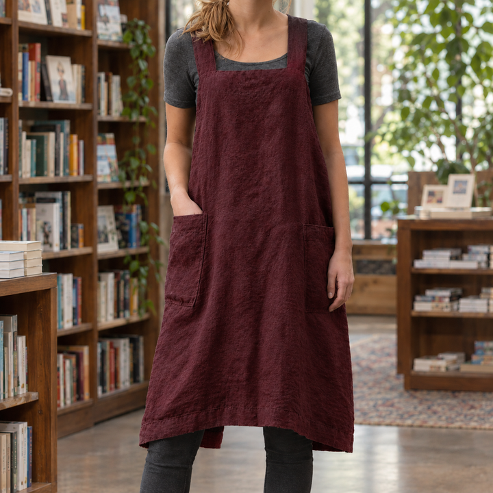 Women's Yara-Pearl Pinafore Dress product image | Invictora.com
