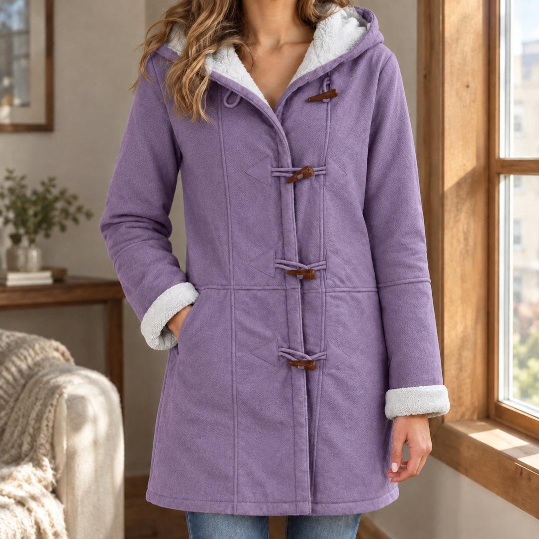 Women's Antonia-Jade Toggle Jacket in Pink | Invictora.com
