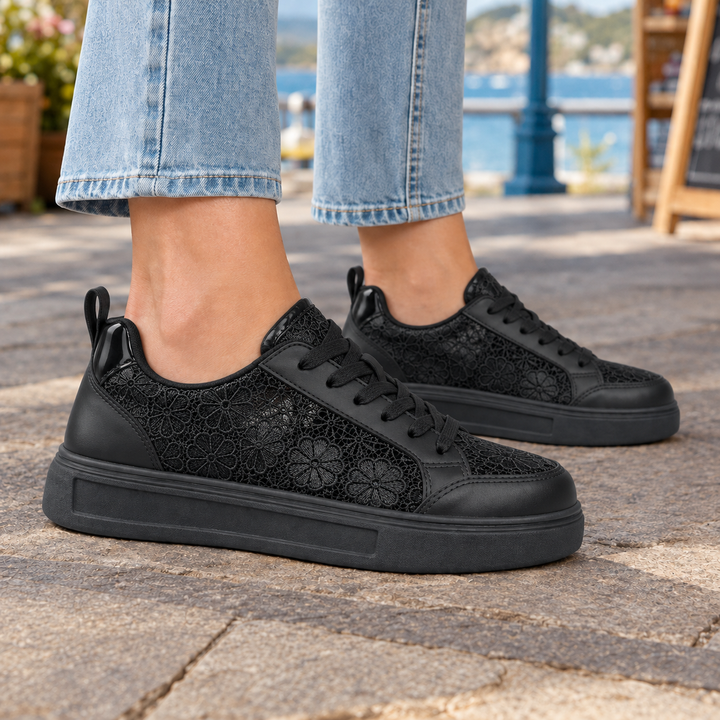 Women's Ricciardi Floral Sneakers product image | Invictora.com