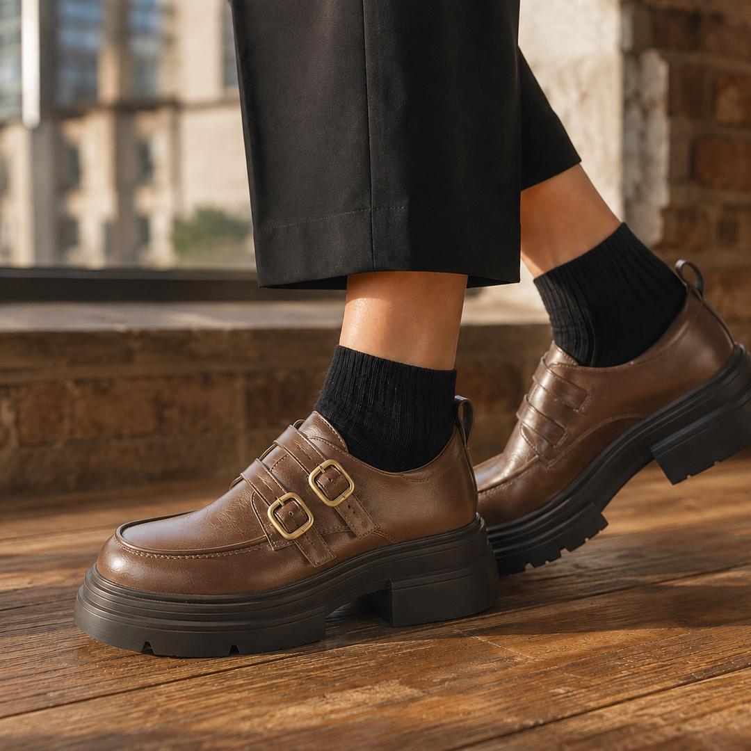 Women's Fornari Double Monk Shoes product image | Invictora.com