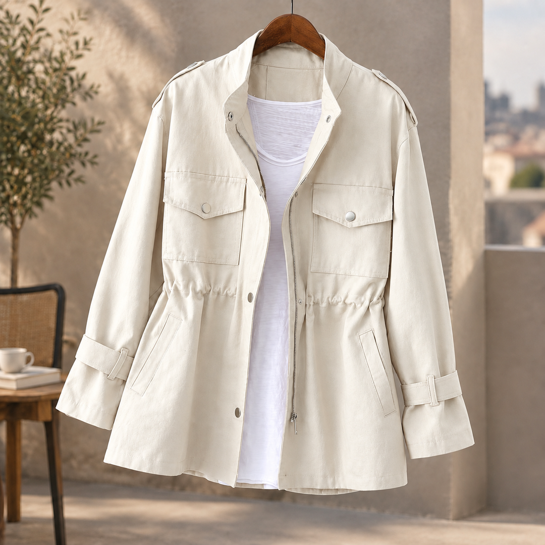 Women's Celandine-June Utility Jacket in Pink | Invictora.com