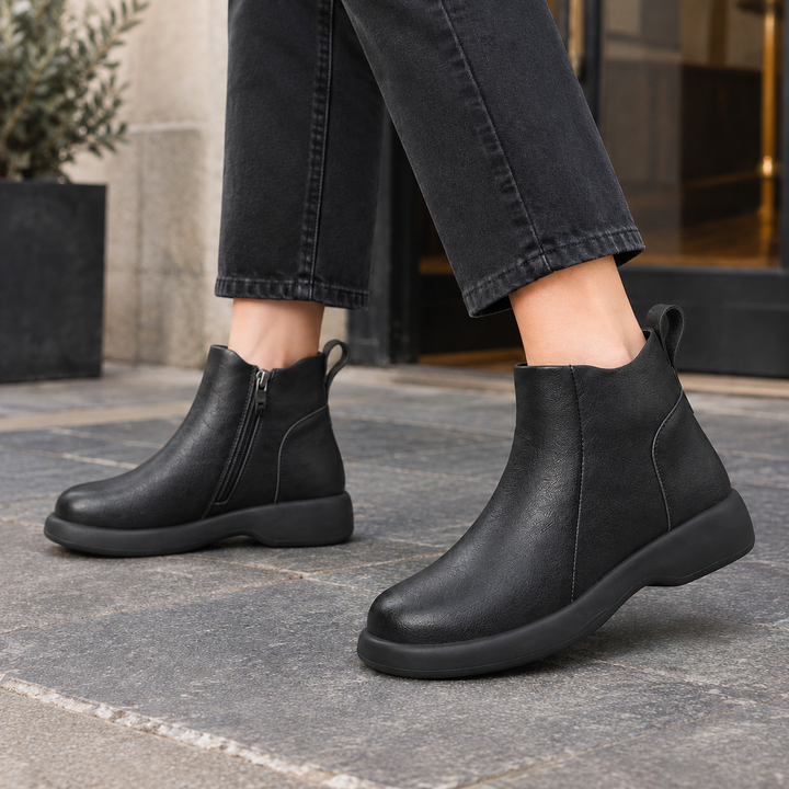 Mazzanti Women's Leather Ankle Boots product image | Invictora.com