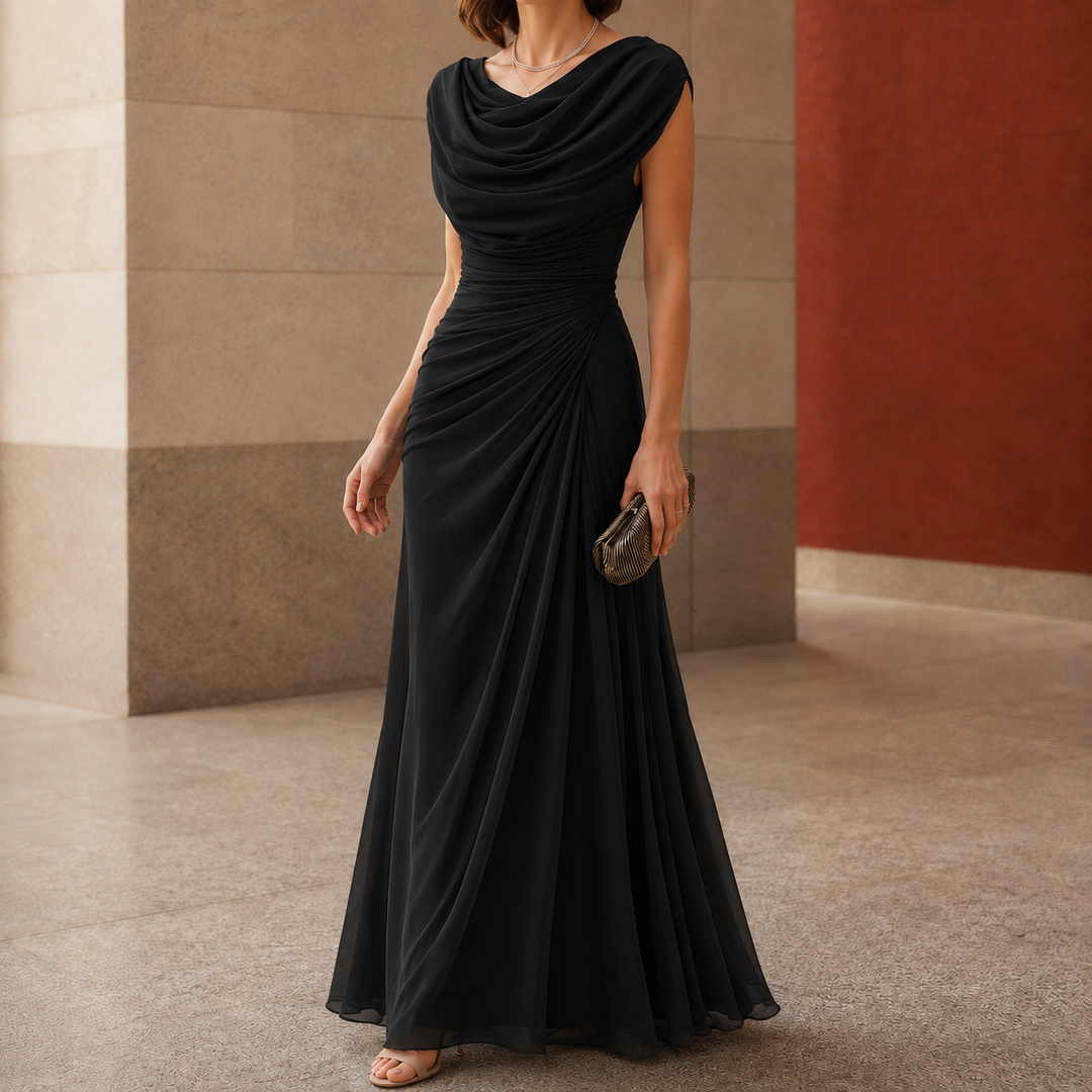 Women's Sylvie-Skye Cowl Maxi Dress product image | Invictora.com