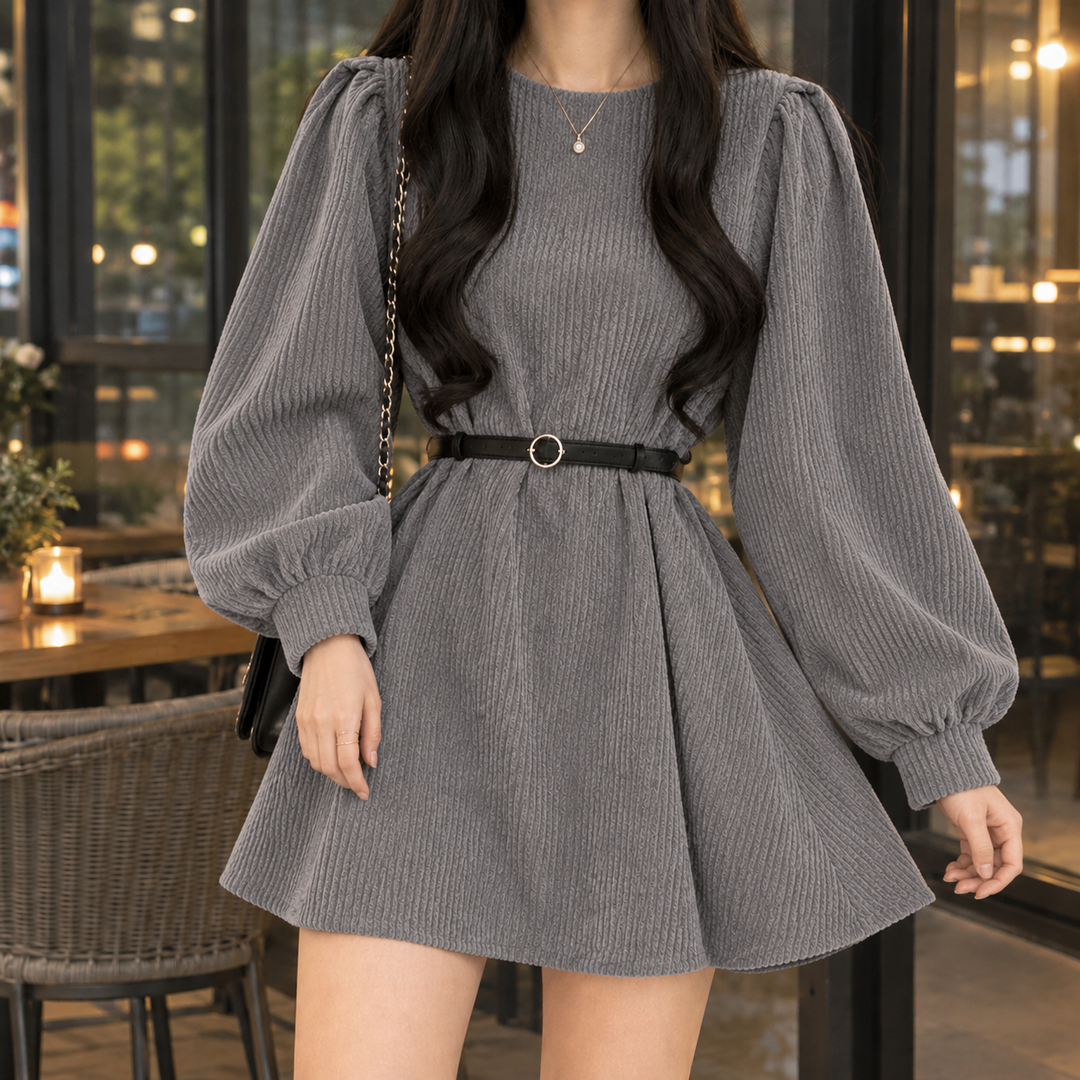 Women's Halcyon-Eve A-Line Dress in Black Free | Invictora.com