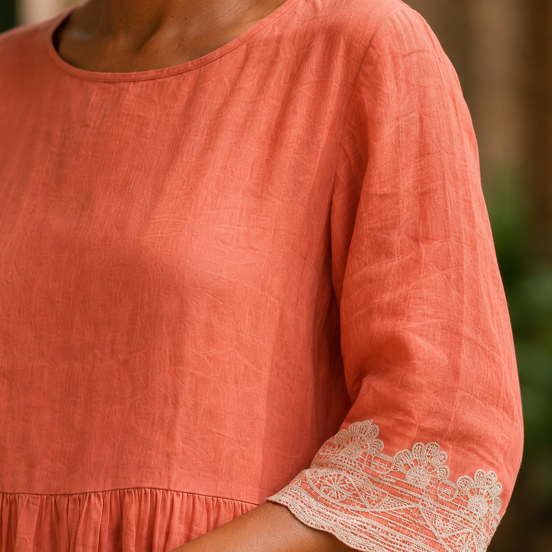 Women's Madeleine Embroidered Midi Dress product image | Invictora.com