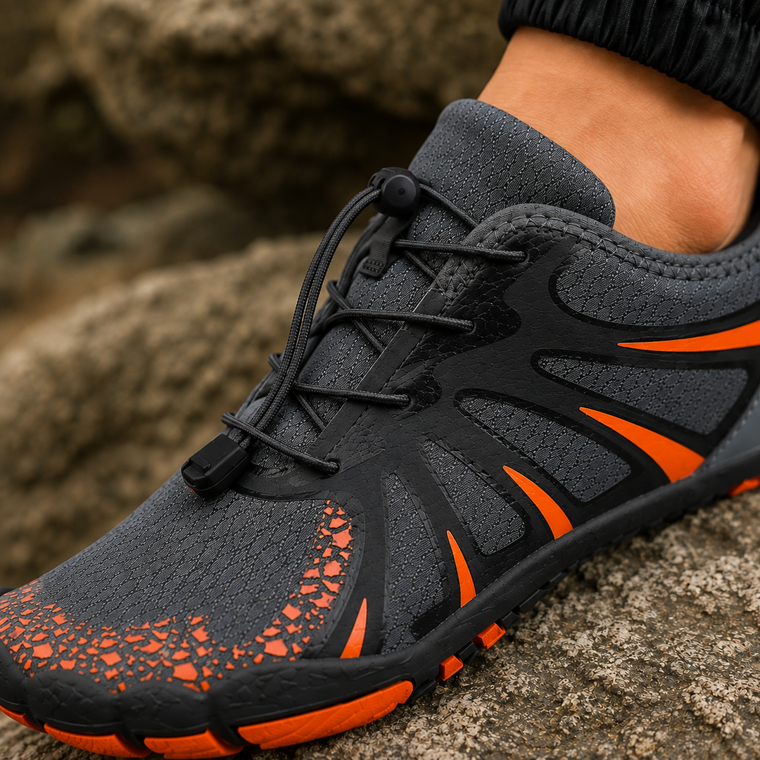 Women's Capri Barefoot Water Shoes in Dark Gray | Invictora.com