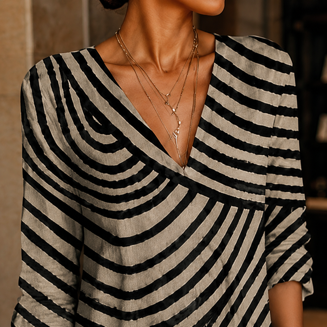 Women's Stella-Rose Abstract Midi Dress product image | Invictora.com