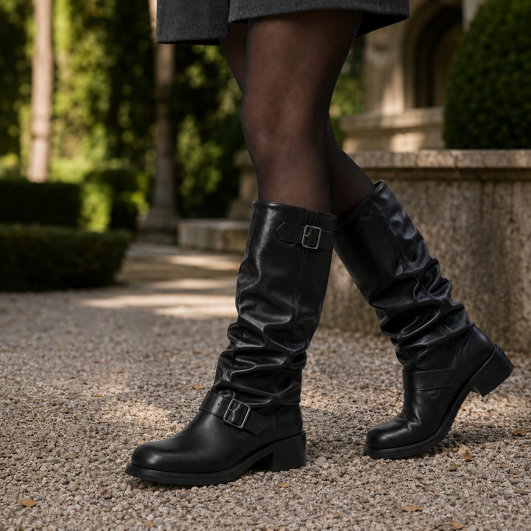 Padova Women's Biker Boots product image | Invictora.com
