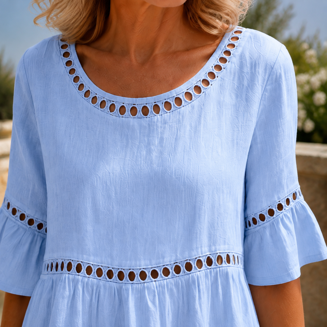 Women's Estella-Rae Eyelet Midi Dress product image | Invictora.com