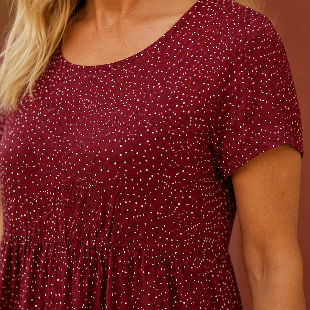 Women's Annabel Dotted Midi Dress product image | Invictora.com