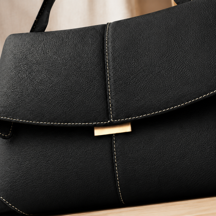 Women's Matera Sculpted Handbag in Burgundy | Invictora.com