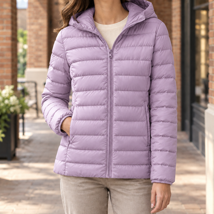 Women's Rowena Cashmere Jacket in Apricot | Invictora.com