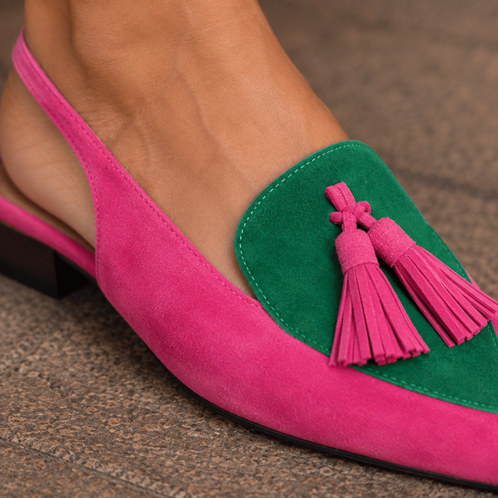 Women's Caruso Tassel Slingbacks product image | Invictora.com