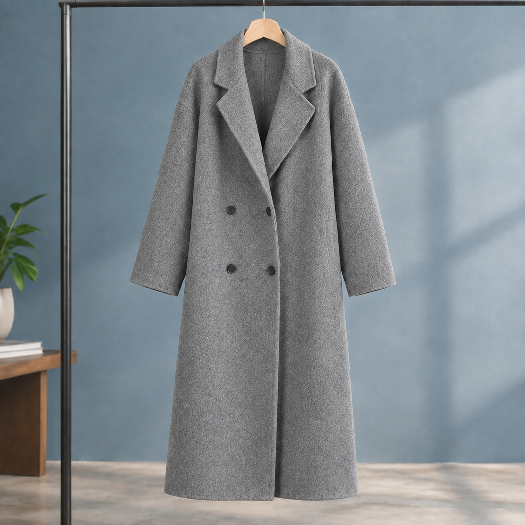 Women's Odette-Eve Cashmere Coat in Black | Invictora.com