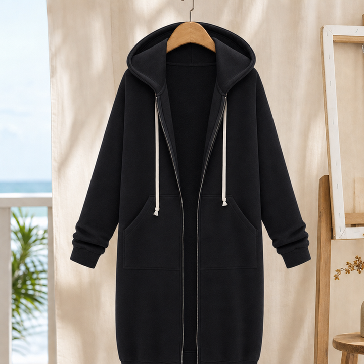 Women's Ilaria-Jade Hooded Hoodie in Gray | Invictora.com