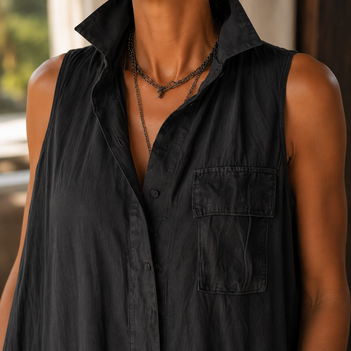 Women's Colette-Rose Wide Leg Jumpsuit in Black | Invictora.com