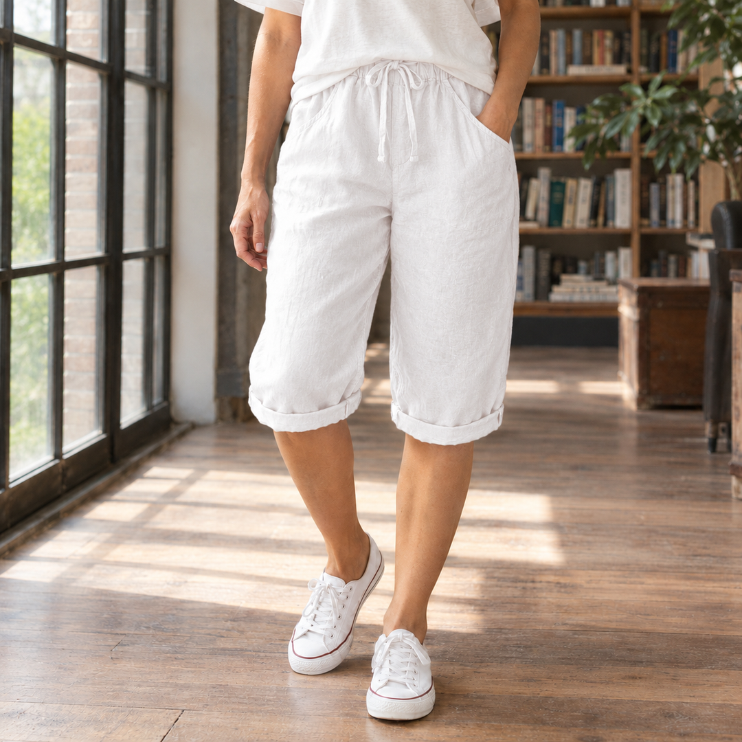 Women's Olympia-Louise Relaxed Capri Pants product image | Invictora.com