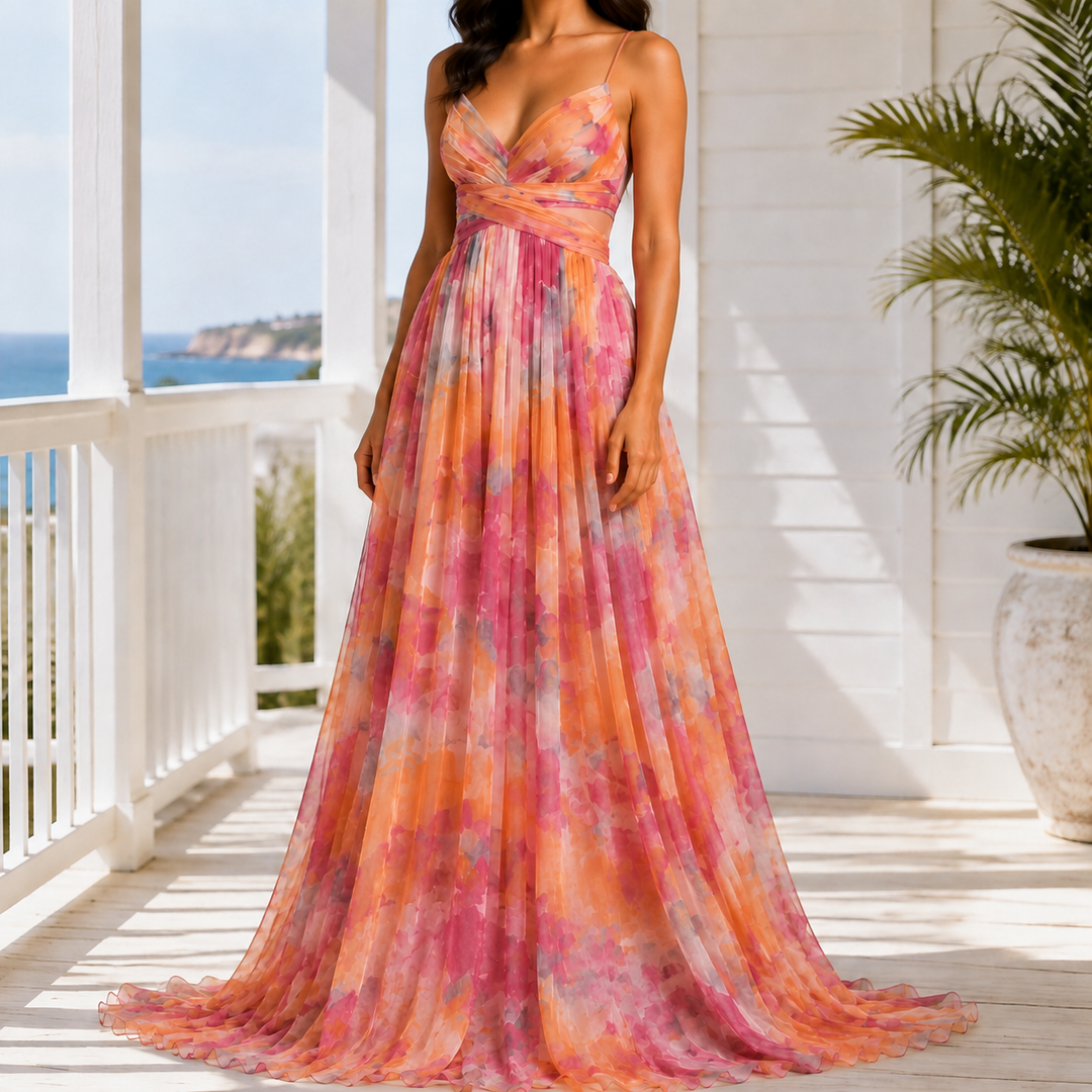 Women's Bianca-Kate Floral Maxi Dress product image | Invictora.com