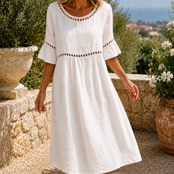 Women's Estella-Rae Eyelet Midi Dress product image | Invictora.com
