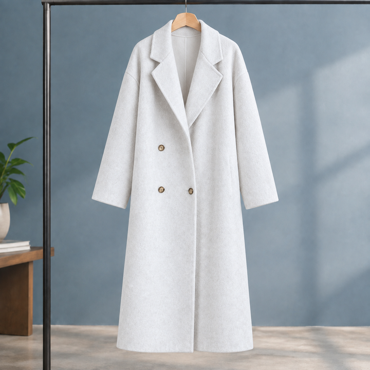 Women's Odette-Eve Cashmere Coat in Black | Invictora.com
