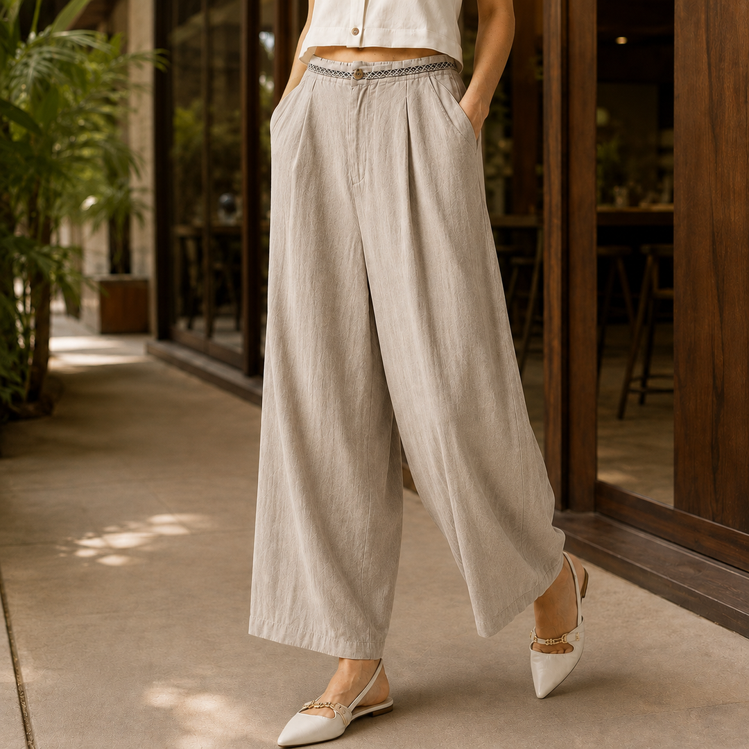 Women's Valeria Wide Leg Pants product image | Invictora.com