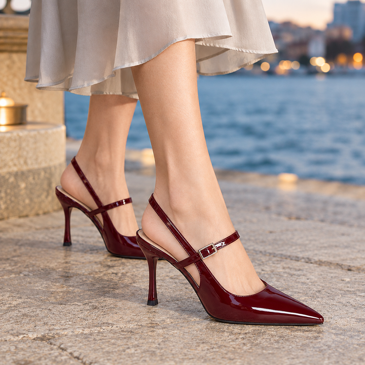 Women's Marinelli Slingback Heels product image | Invictora.com