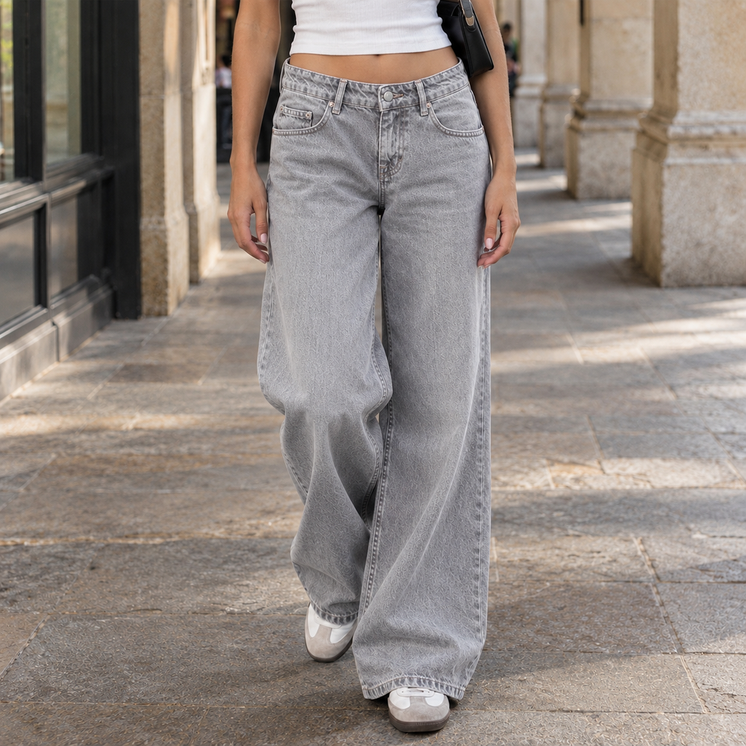 Women's Edith-Louise Wide Leg Jeans product image | Invictora.com