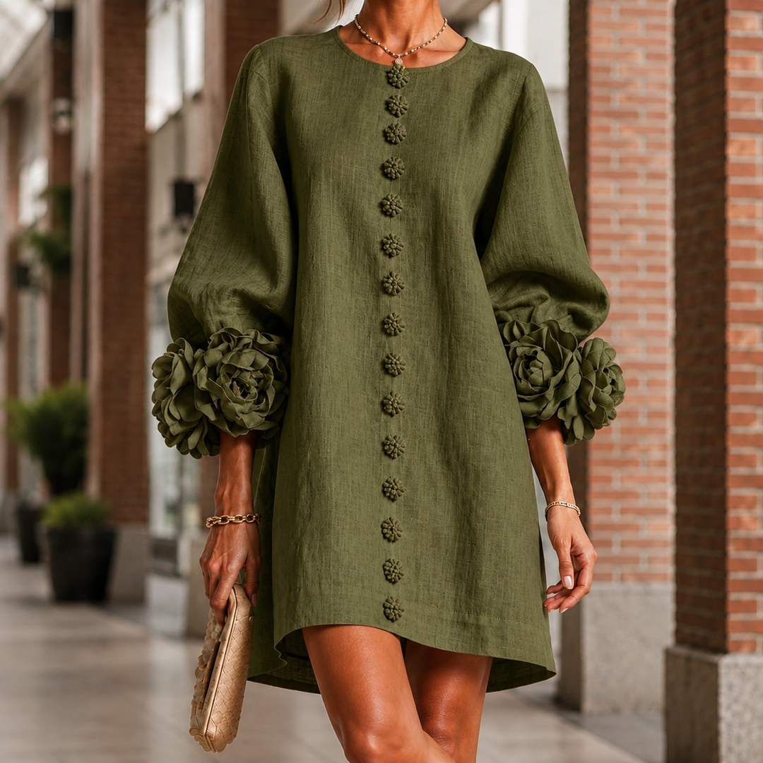 Women's Elise Floral Cuff Dress product image | Invictora.com