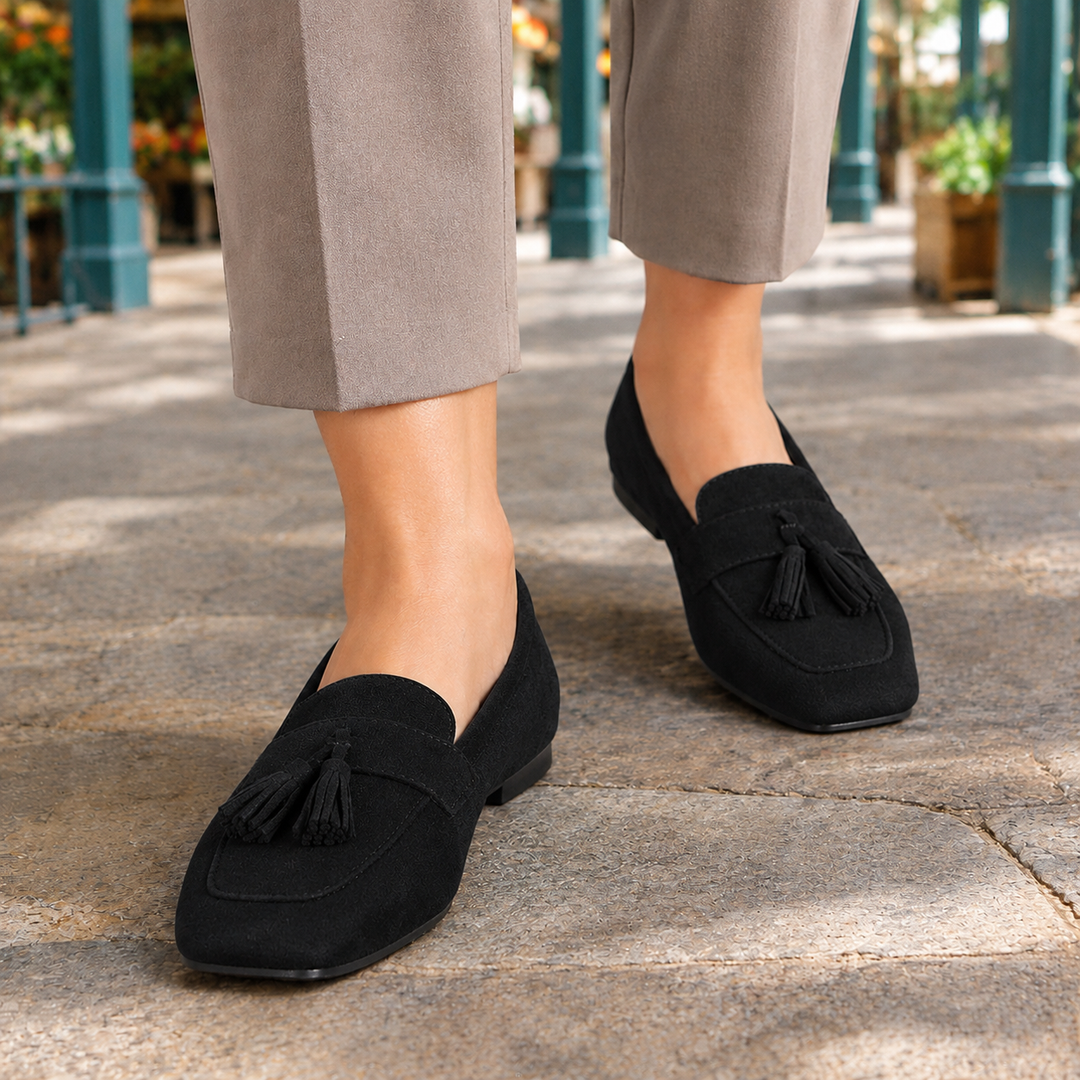 Women's Bianchi-Milano Suede Loafers in Green | Invictora.com