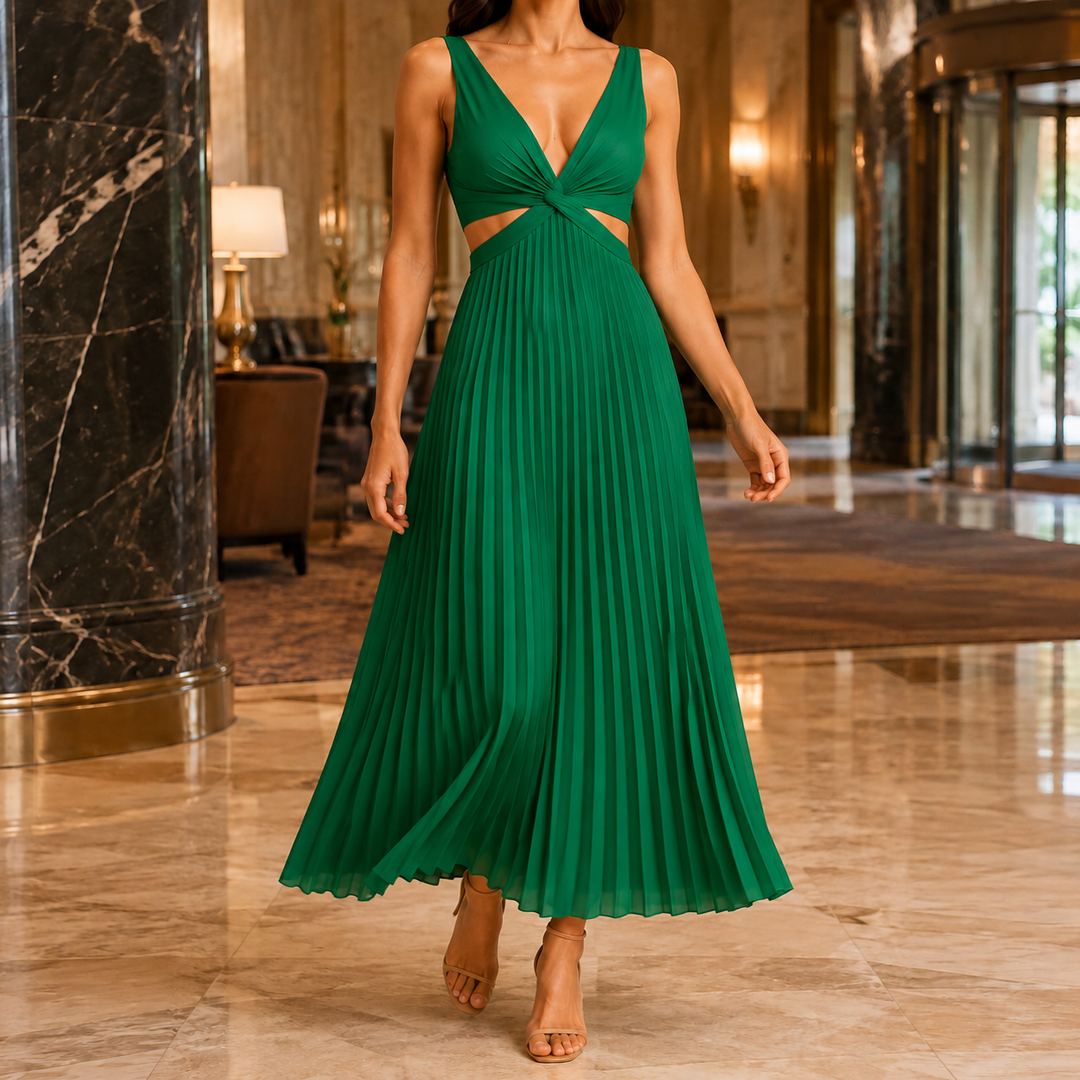 Women's Clara-Jane Pleated Maxi Dress product image | Invictora.com