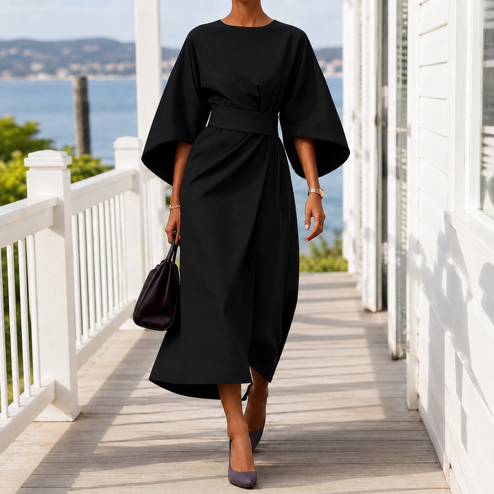 Women's Astrid-Hope Belted Midi Dress product image | Invictora.com