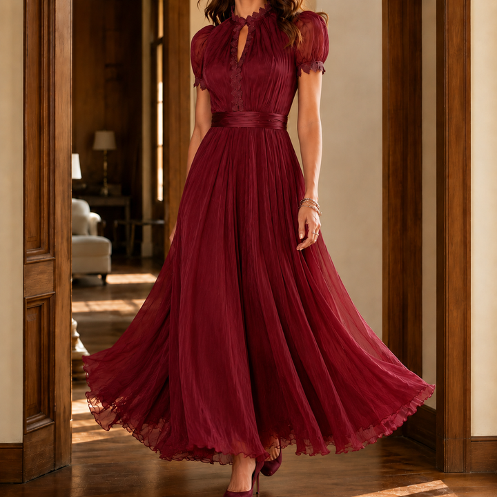 Women's Theodora-Mae Keyhole Maxi Dress product image | Invictora.com