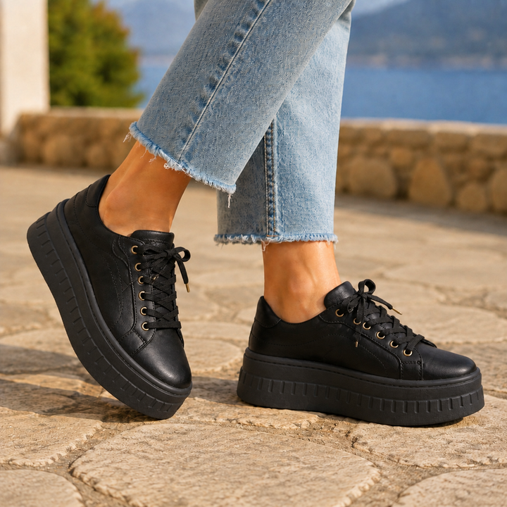 Women's Brindisi Orthopedic Sneakers in Brown | Invictora.com
