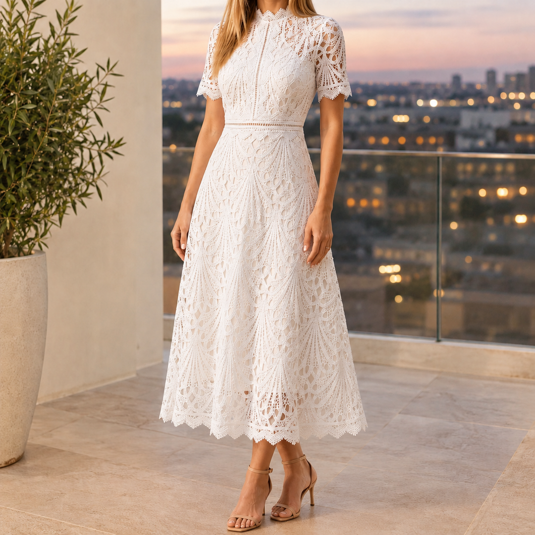 Women's Yara-Louise Lace Midi Dress product image | Invictora.com