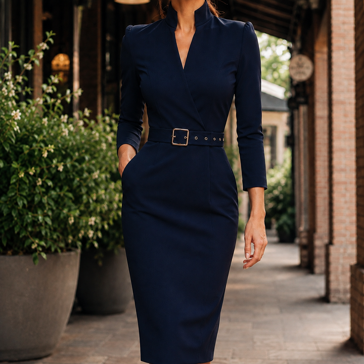 Women's Serena-Hope Tailored Midi Dress product image | Invictora.com
