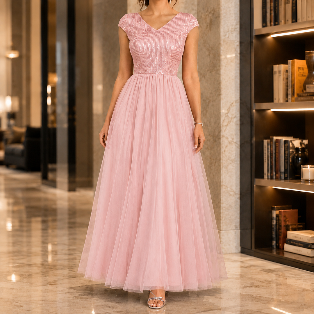 Women's Francesca-Faye Sequin Maxi Dress product image | Invictora.com