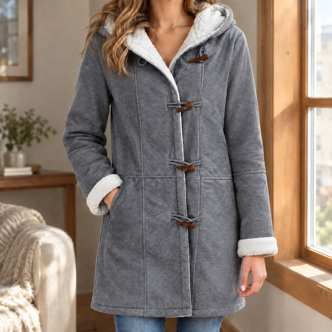 Women's Antonia-Jade Toggle Jacket in Pink | Invictora.com