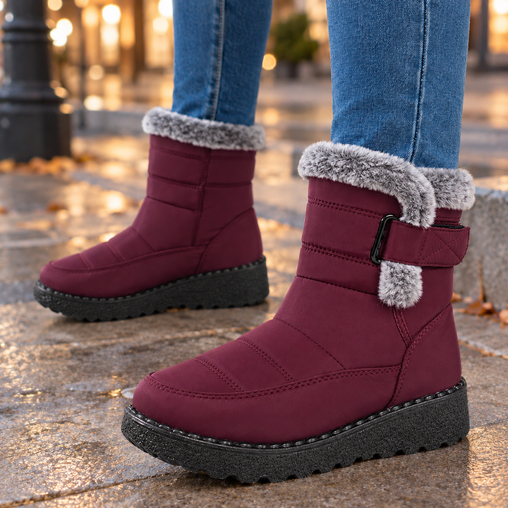 Women's Lucania-Roma Fur-Trim Boots product image | Invictora.com