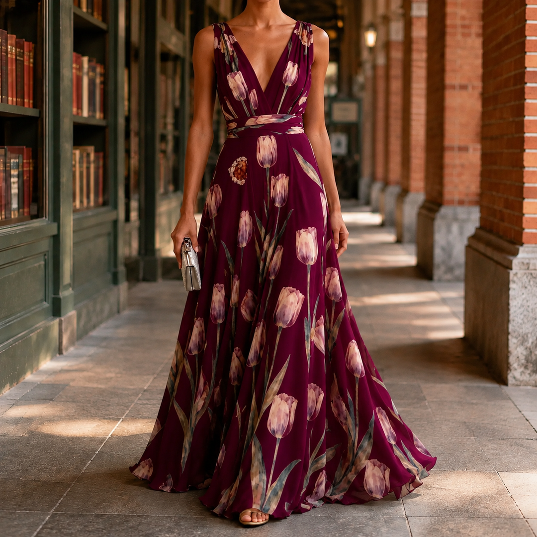 Women's Annabel-Lane Deep V Dress product image | Invictora.com