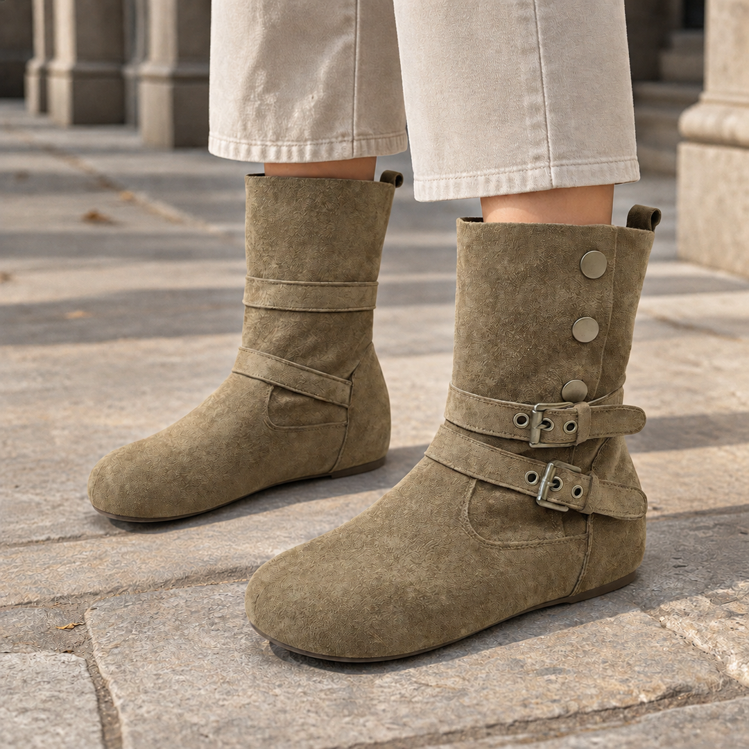 Loredan Women's Buckle Boots product image | Invictora.com