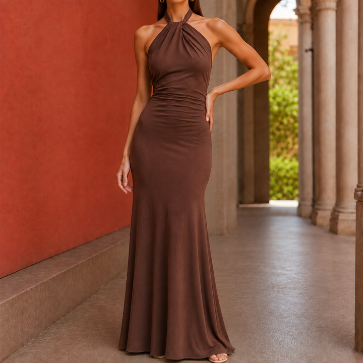 Women's Odette-Rae Halter Maxi Dress product image | Invictora.com