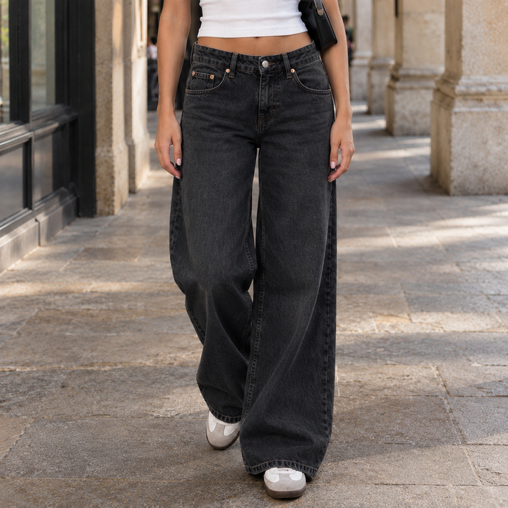 Women's Edith-Louise Wide Leg Jeans product image | Invictora.com